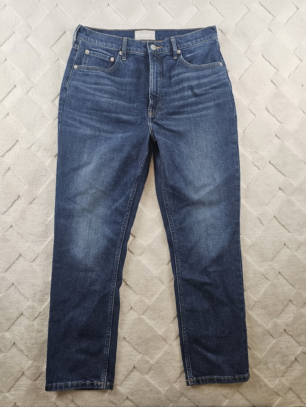 Everlane Original Cheeky Jean Womens 31 Dark Wash